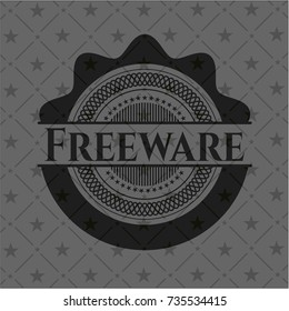 Freeware retro style black emblem