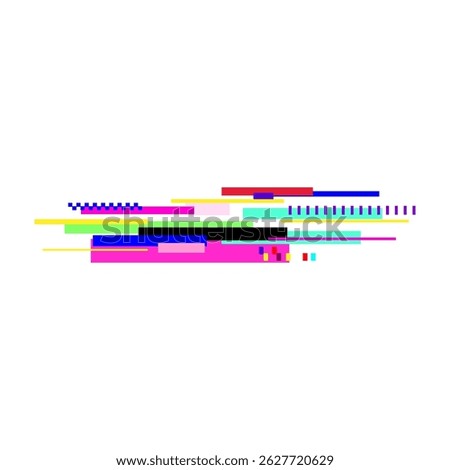 freeze glitch error cartoon. lag malfunction, anomaly disruption, flaw issue freeze glitch error sign. isolated symbol vector illustration