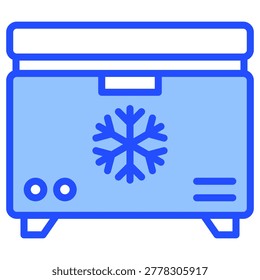 Freezer Icon Element For Design