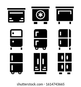 freezer icon isolated sign symbol vector illustration - Collection of high quality black style vector icons
