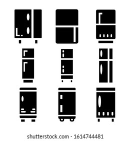 freezer icon isolated sign symbol vector illustration - Collection of high quality black style vector icons
