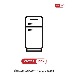 Freezer icon vector
