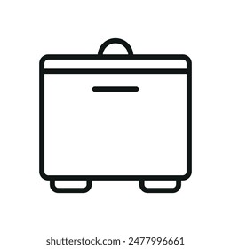 Congelador icono de diseño de Vector Plantillas simples y modernas