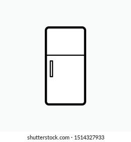Freezer Icon - Vector, Sign and Symbol for Design, Presentation, Website or Apps Elements.