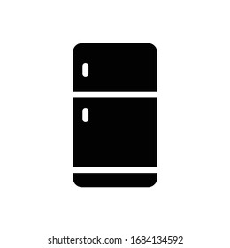 Freezer Vector icon Solid style. EPS 10