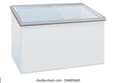 Freezer - Vector isolated on white background.