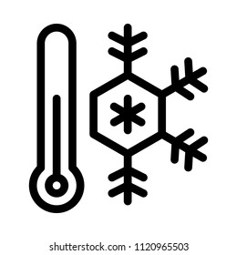 Freezing cold temprature