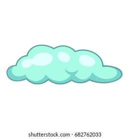 Freezing rain cloud icon. Cartoon illustration of freezing rain cloud vector icon for web design