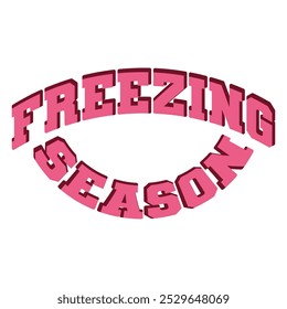 
Freezing Season T shirt Design Lover