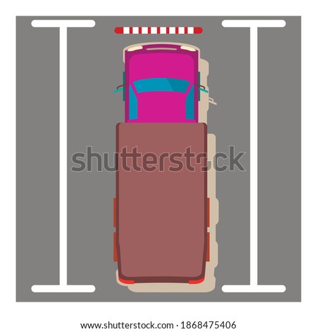 Freight car icon. Isometric illustration of freight car vector icon for web