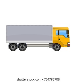 Freight car single icon in cartoon style for design.Car maintenance station vector symbol stock illustration .
