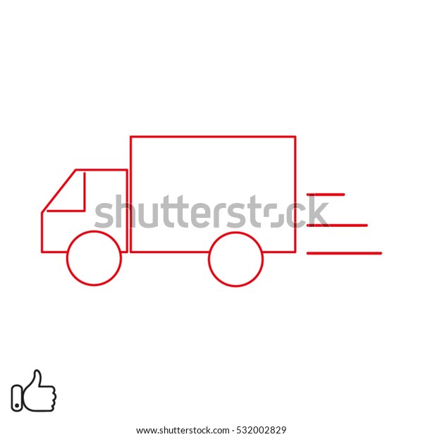 Freight car, transportation, icon, vector illustration
EPS 10