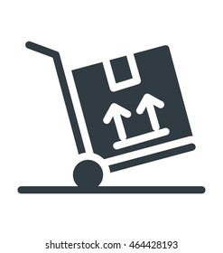 Freight Colored Vector Icon