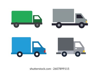 Freight Customer Care Icon Collections, logistics customer support icon, parcel delivery cargo icon, freight express delivery vector, cargo shipping service icon, transport business