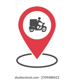 Projeto do logotipo do serviço de despacho de cargas