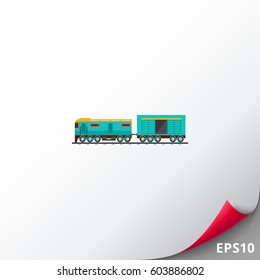Freight Train Car Icon