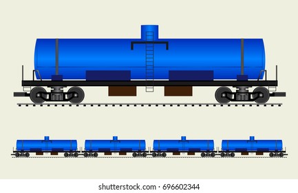 freight train with crane train draw in cartoon vector
