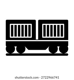 Freight train icon line style transparent - Powered by Shutterstock - Get 15% off with code: PIKWIZARD15