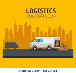 freight transportation and delivery logistic