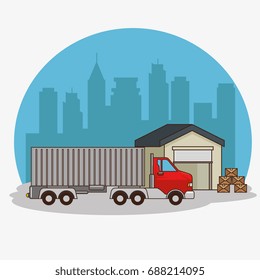 freight transportation and delivery logistic