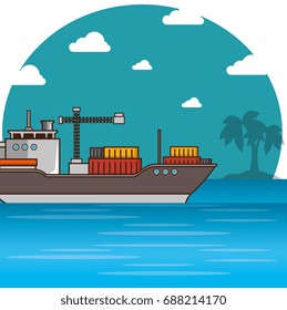 freight transportation and delivery logistic