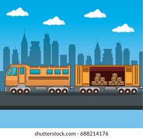 freight transportation and delivery logistic