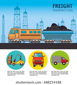 freight transportation and delivery logistic