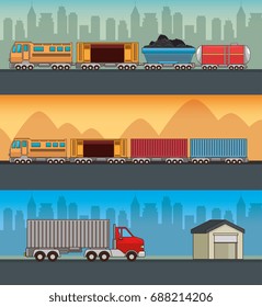 freight transportation and delivery logistic