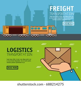 freight transportation and delivery logistic
