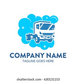 Freight Truck Logo Template