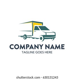 Freight Truck Logo Template