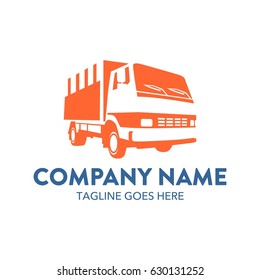 Freight Truck Logo Template