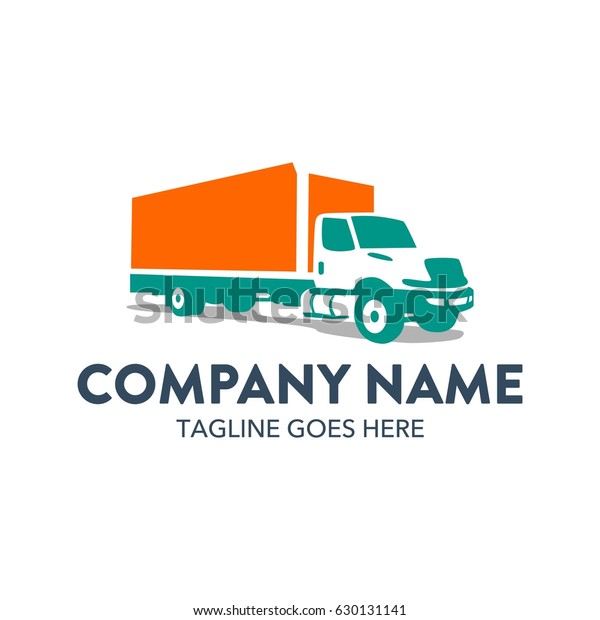 Freight Truck Logo\
Template