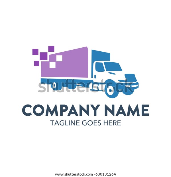 Freight Truck Logo\
Template