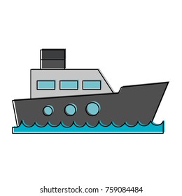 Freigther boat ship