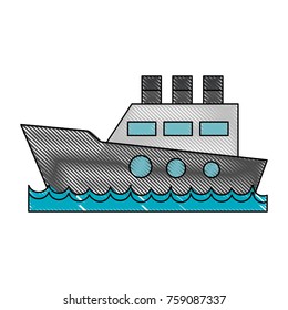 Freigther boat ship