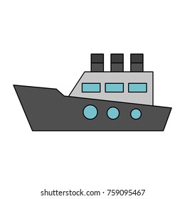 Freigther boat ship