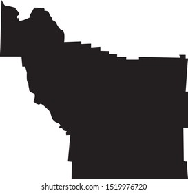 fremont county map in wyoming state