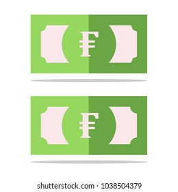 fren ch franc Design vector art