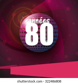 french "80s years" pink