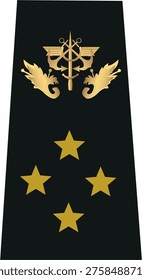 French Army Rank: Army Quartermaster Corps - General Officer - Senior Quartermaster General