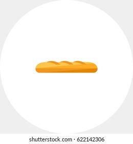 French baguette vector icon