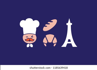 French baker icons