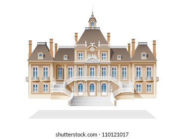 French Baroque Castle