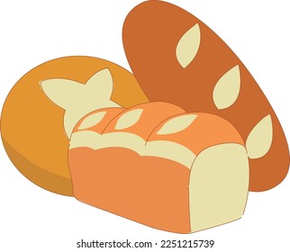 french bread, baguette and toaste