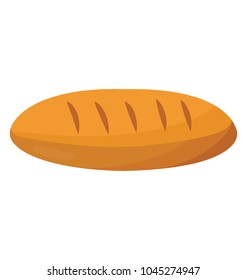French bread loaf of baguette