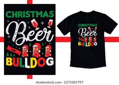 French Bulldog Christmas, Christmas Beer Bulldog, Christmas Shirt bundle, Xmas Lighting Santa Ugly French Bulldog Christmas Dog Shirt,
