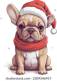 french bulldog, cute costume, wear cloths