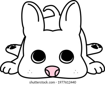 French bulldog cute dog pet illustration