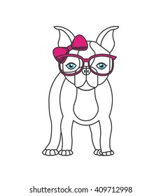 french bulldog design 
